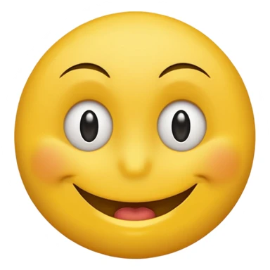 je veux un smiley avec regard blasé sticker
