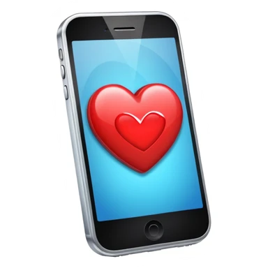 I phone ❤ emoji sticker