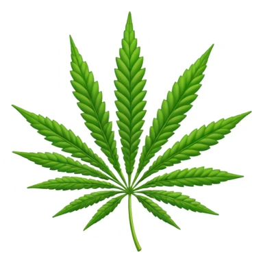 Marijuana plant emblem with 420 writing  sticker