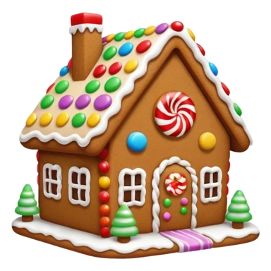 gingerbread house sticker