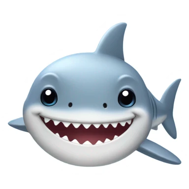 Cutte shark sticker