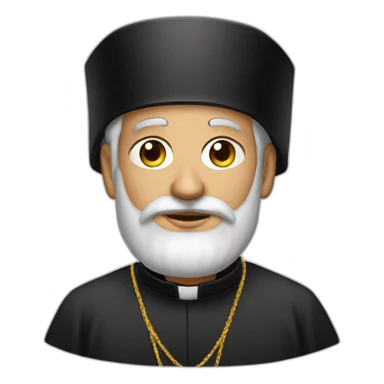 Orthodox priest sticker