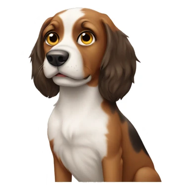 Bird dog cat sticker