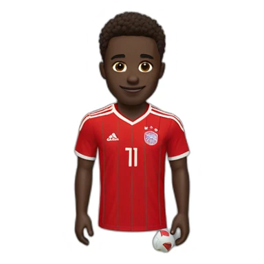 ALPHONSO DAVIES Bayern Munich jersey sticker