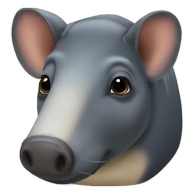 tapirus indicus sticker