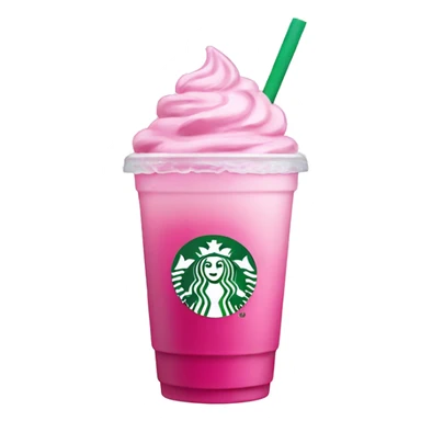 Pink drink starbucks no whip with ice sticker