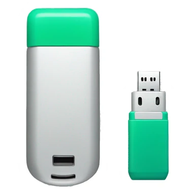 USB flash drive sticker