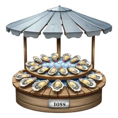 oyster stand sticker