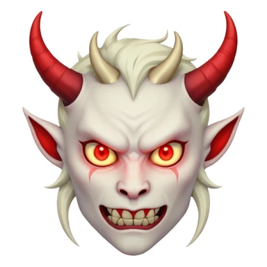 Demon d'animé ou manga sticker