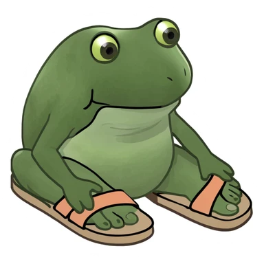 birkenstock brown coastal life sticker