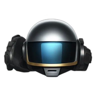 github x daft punk sticker