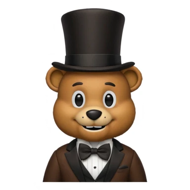 Freddy fazbear sticker