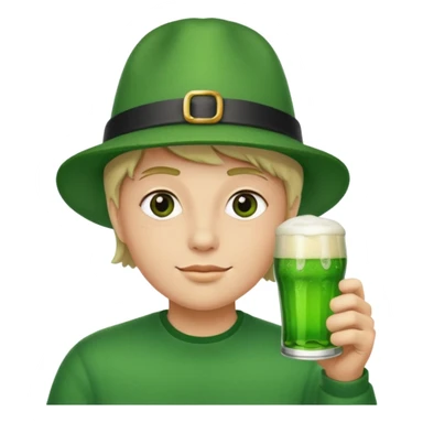 st patrick's day sticker