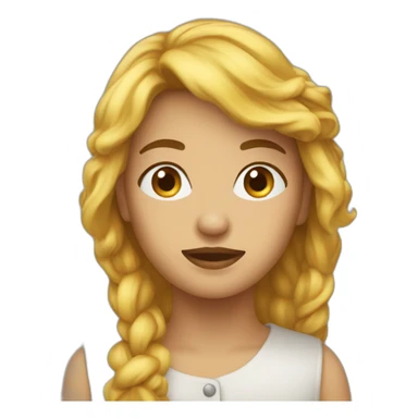 Personne qui s etouffe sticker