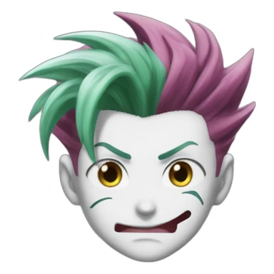 Hisoka de Hunterxhunter sticker