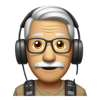 abuelito gamer enojado sticker