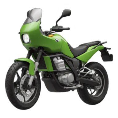 Moto virages montagne sticker