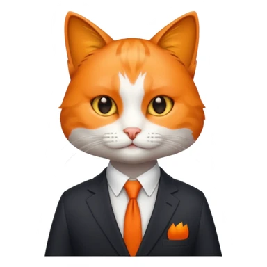 agent cat sticker