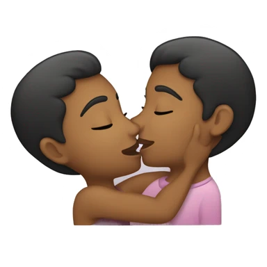 lesbian kissing sticker