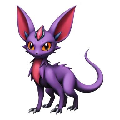 Salandit-Noivern-Espeon-Hybrid (Full body) sticker