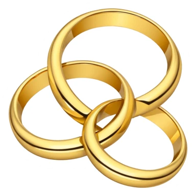 wedding rings sticker