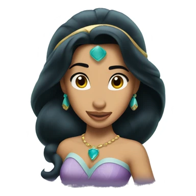 Disney Princess Jasmine sticker