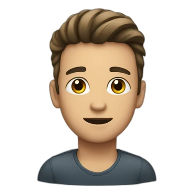 Man stop a girl sticker