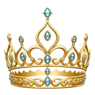 rapunzels tiara sticker
