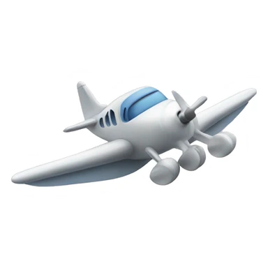 Cat flying airplane  sticker