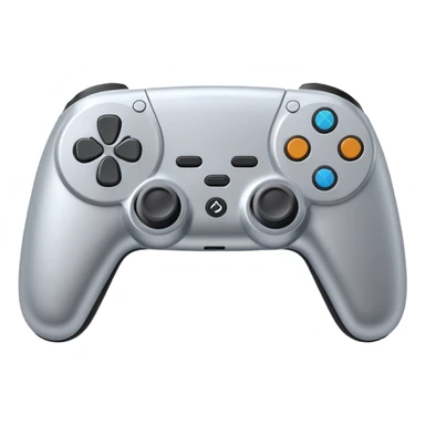 joystick ps5 colore argento sticker