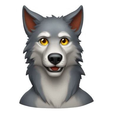 Loup garou sticker