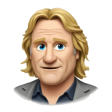 Gerard Depardieu sticker