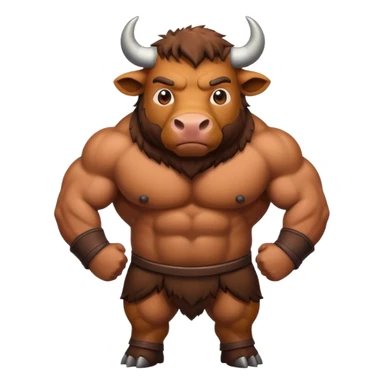 High resolution of An ox sticker