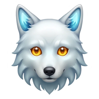 Ghost of a wolf sticker