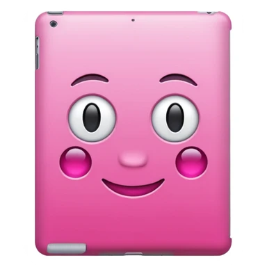 pink ipad  sticker