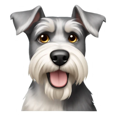 Schnauzer, Yorkshire and husky  sticker