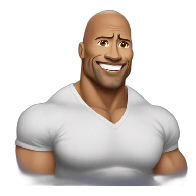 Dwayne Johnson a la sale sticker