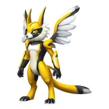Metabee Renamon full body sticker