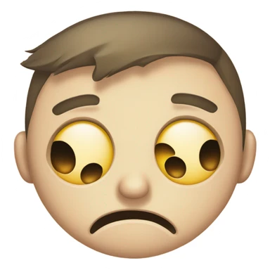 beat up emoji sticker