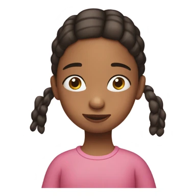 Girl with peppa pig sticker