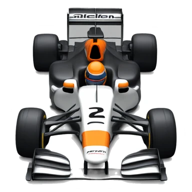 Mclaren formula 1 car sticker