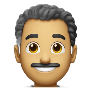 Ciril-hanouna-smile sticker