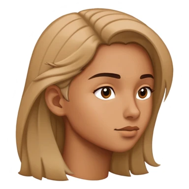 Side profile side eye  sticker