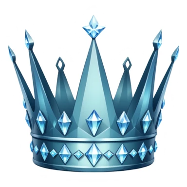 crystal crown sticker