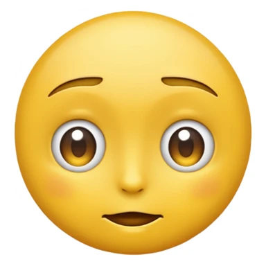 Can you make a emoji turned to the left but it’s giving a side eye sticker