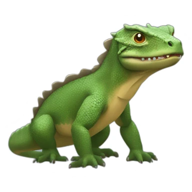 merry-komodo sticker