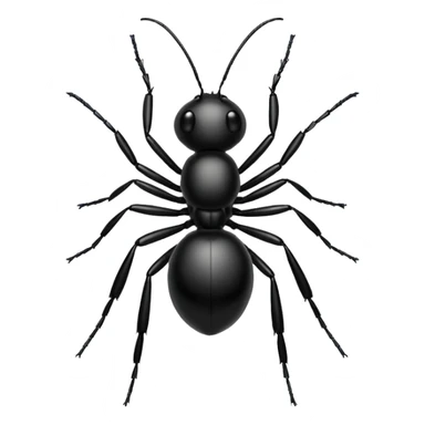 formica, single ant sticker