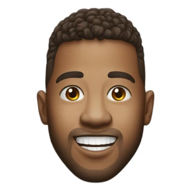 bayern münchen player jumping big head sticker