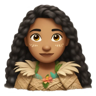 Moana from púa  sticker