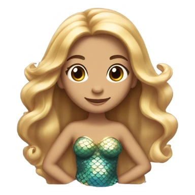 Mermaid: Medium-Light Skin Tone  sticker